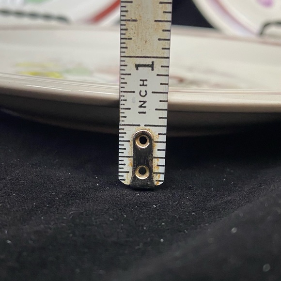 (1) Vintage Lot of 5, Lunastone 1580 Bali Pattern Floral Bread & Butter Plates - Picture 16 of 17